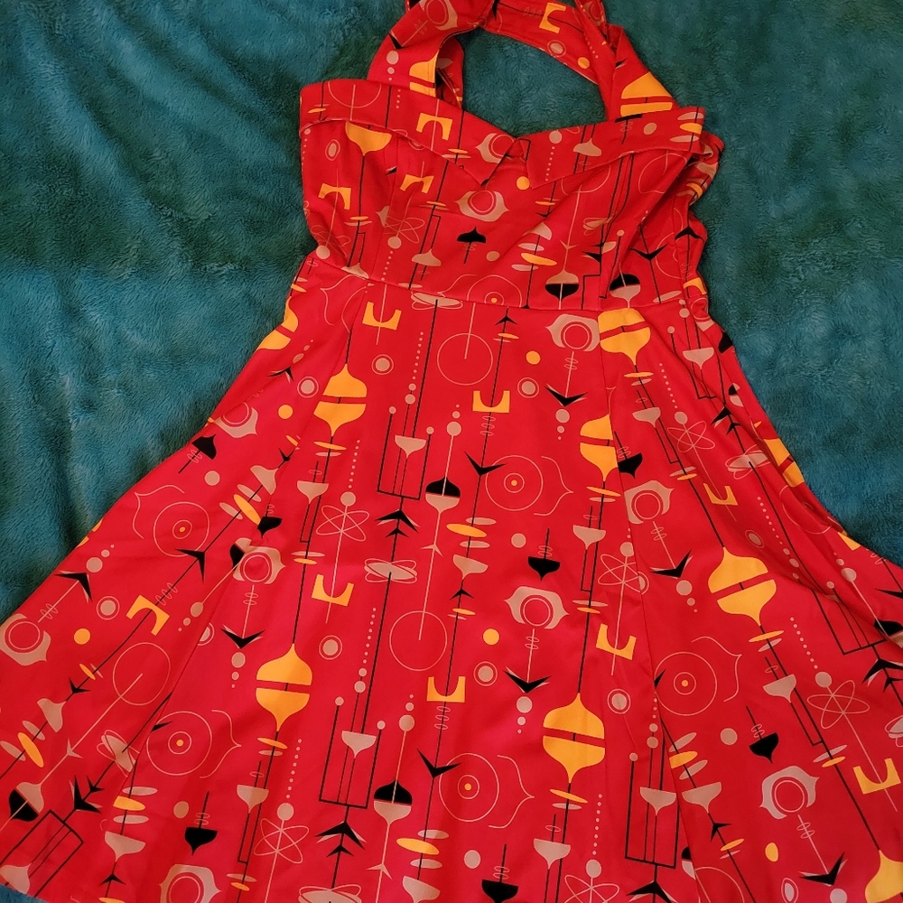 Sourpuss 60s Aesthetic Dress